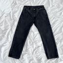 Levi Strauss & CO. Levi 505 black denim straight leg jeans Photo 0