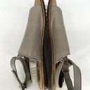 Sorel  Ella Mule Ankle Strappy Roman Sandal Grey Beige Leather Women’s Size 7.5 Photo 8