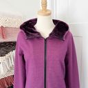 Betabrand  Knockout Travel Zip Up Hoodie Purple Size M Photo 1