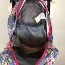 Jansport  Trans denim floral backpack Photo 3