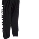 Calvin Klein |  | Cuffed Logo Print Drawstring Black Sweatpants Joggers Photo 1