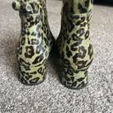 Jack Rogers  booties cow fur cheetah print 6 1/2 Medium heeled Photo 8