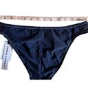 Robin Piccone  Valeria indigo low rise bikini bottoms size Small NEW Photo 7