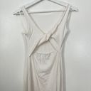 l*space L* Nico Cutout Cover-Up Rib Dress in Cream Size Small Photo 8