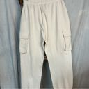 ZARA NWT  Cream Cargo Sweatpants/Joggers Size L Photo 2