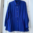 DKNY  Long Sleeve Blouse Size Large Photo 0