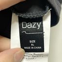 The Moon Dazy Gray Sun Print Short Sleeve Crop Top Photo 5