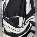 Cato  Sleeveless Striped Black/ White Dress Women Size Large (Small Hole) Photo 4