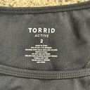 Torrid Longline Sports Bra Black Low Impact Wireless Size 2X 18-20 Photo 3