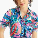 J.Crew  Classic-Fit Boy Shirt Ratti Kaleidoscope Floral Button Down Shirt Photo 0