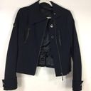 Guess by Marciano  Asymmetrical Jacket Navy Size 4 Photo 3