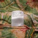 Cynthia Rowley  Linen Blend Tropical Print Crop Top Ruffle Sleeve Multicolor Sz M Photo 7