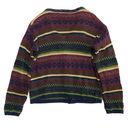 Aeropostale 1990s Vintage  Chunky Knit Exploded Knit Cardigan Sweater Small Photo 34