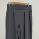 H&M NWT Charcoal Grey Wide Leg Pull On Pants Photo 3