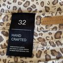 Sanctuary NWT  X Anthropologie Connector Kick Cropped Jean Leopard Photo 6