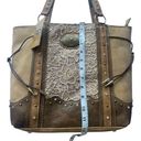 Justin Boots Justin Women’s Tan Lace Inlay Concealed Carry Tote Bag Photo 8