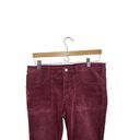 Pilcro  Anthropologie Icon Flare Corduroy Pants Women's 30 Burgundy Y2K Photo 10