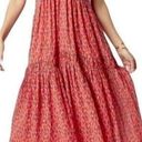 Joie  Bondi Cotton Tiered Tea Rose Sundress MIDI Photo 0