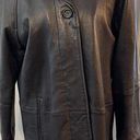 Butter Soft Leather Limited Black Button   Leather Jacket Mob Wife Women’s Medium Photo 0