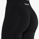 Aurola Black Biker Shorts Photo 1