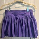 Lululemon Sz 4 Pleat To Street Skirt II in Pretty Purple Photo 1