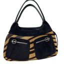 Salvatore Ferragamo VINTAGE  Pony Hair Animal Print Handbag Photo 0