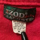 IZOD  Lacoste for her red sweater size M Photo 1