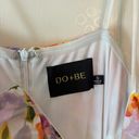 DO+BE Floral Ruched Mini Dress Photo 2