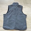 Carhartt  Vest Women XL 16-18 Gray Fleece Snap Front Vest Relaxed Drop Tail Photo 4