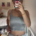 Brandy Melville Beyonca Grey Tank Photo 1