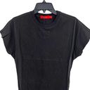 n:philanthropy  Black Short Sleeve Bodysuit Small New Photo 2