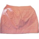 Krass&co S. C.& athletic skort in coral and white size XL Photo 1