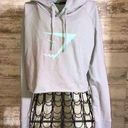 Gym Shark cropped hoodie tie dye print size small training hoodie gym workout​​ Photo 0