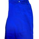 Bermuda Hearts of Palm Cobalt Blue Long  Shorts - 8P Photo 3