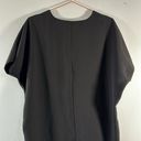 Chico's Chico’s swing flowy shirt dress sheer black Sz S Photo 4