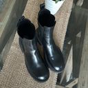 H&M Black  Chunky Chelsea Boots / Size 10 Photo 3