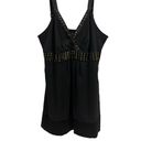 Alfani  Black Studded Empire Waist Sleeveless Adjustable Strap Top Women’s 14 Photo 8