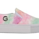 Guess NWT  GBG  Paysin Tie-Dye Slip-On Platform Sneaker Tennis Shoes Women's 7 Photo 1