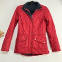 Barbour  Calvary Polarquilt Fleece Lined Womens Jacket Photo 5