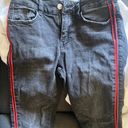 ZARA Red Stripe Jeans Photo 4