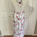 INC Women’s Printed Halter Neck Floral Midi Dress size Medium NWT Photo 5