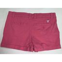 Simply Southern  Womens Chino Shorts Size 2 Pink Turtle Short Booty Cotton Photo 1