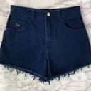 Gloria Vanderbilt  Dark Blue Custom Cutoff Shorts 4 Photo 0