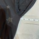 Cinq à Sept  Women's Marlene Rhinestone Star Shirred Mesh Mini Dress Black Size 4 Photo 13