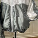 Reebok Vintage 80s 90s  Silver Sage White Track Suit Jacket Pants M Photo 4