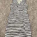 J Crew Suiting Women's Shift‎ Dress Tweed Black and White Stripe Size 8 Photo 5