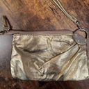 Chateau  | ladies metallic gold wristlet. Photo 1