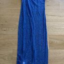 Boohoo  Glitter Diamonte Beach Dress in Blue Photo 3