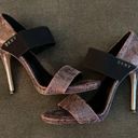 DKNY  Iva Stiletto Sandals- Two Tone Garnet Photo 2