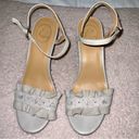 Jack Rogers  Vale Ankle Buckle Espadrille Wedge Heels Sandals 11 Photo 1